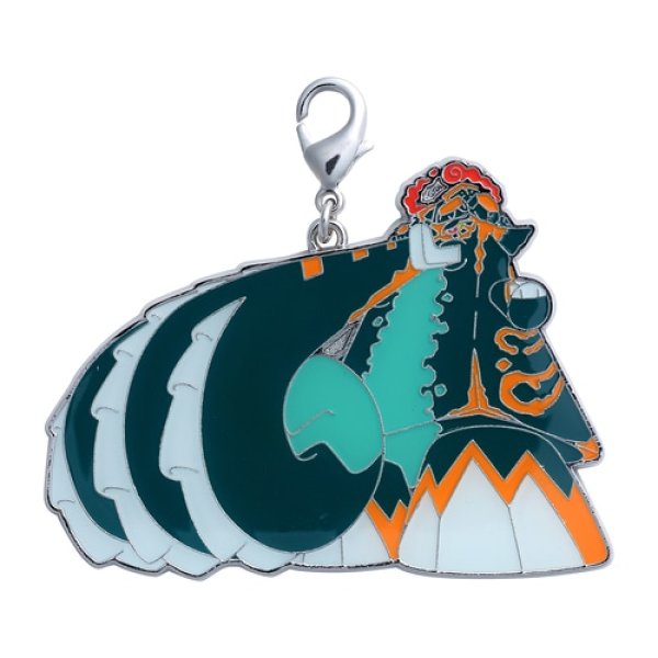 Photo1: Pokemon Center 2021 Metal Charm Gigantamax Copperajah (1)