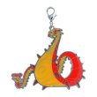 Photo1: Pokemon Center 2021 Metal Charm Gigantamax Centiskorch (1)