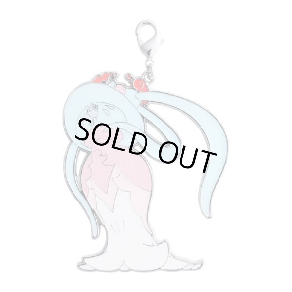 Photo1: Pokemon Center 2021 Metal Charm Gigantamax Hatterene (1)