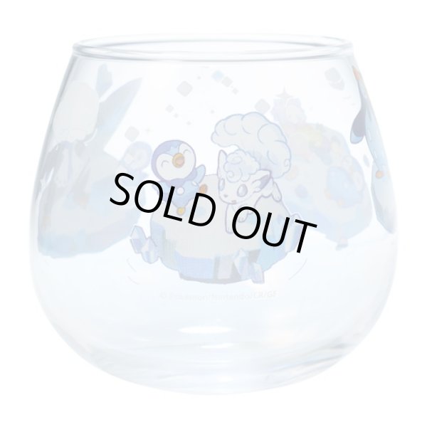 Photo2: Pokemon Center 2021 Pochama’s daily life Piplup Swaying Glass cup Transparent ver. (2)