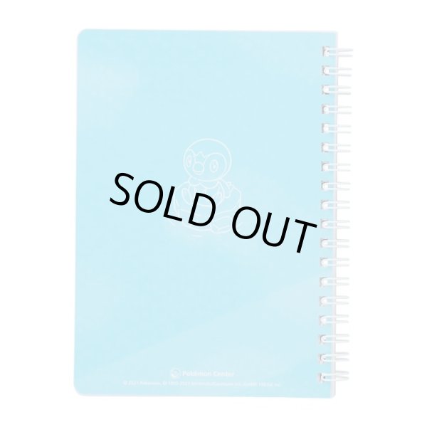 Photo2: Pokemon Center 2021 Pochama’s daily life Piplup B6 Size Spiral Notebook (2)