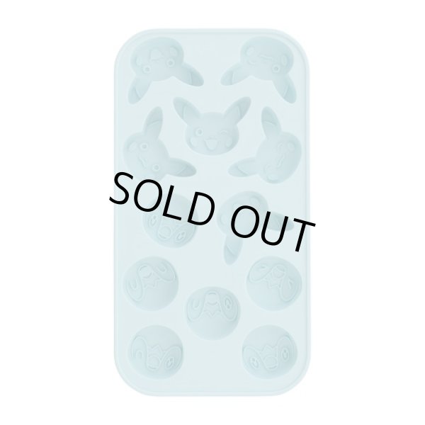 Photo2: Pokemon Center 2021 Pochama’s daily life Piplup & Pikachu Ice tray Mould (2)