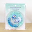 Photo4: Pokemon Center 2021 Pochama’s daily life Piplup & Alola Vulpix Glitter cup coaster (4)