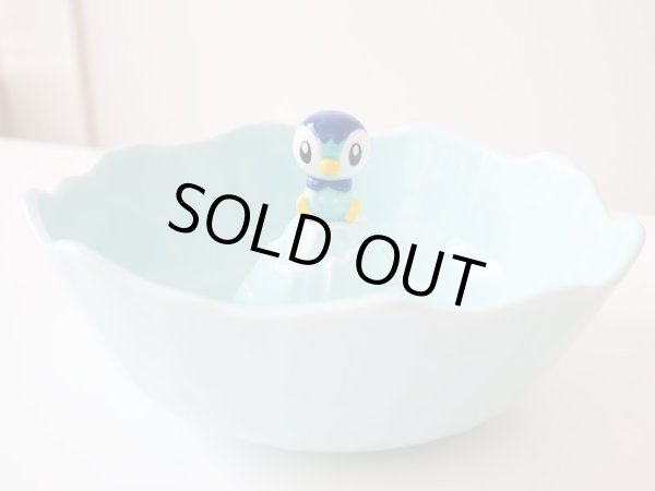 Photo9: Pokemon Center 2021 Pochama’s daily life Piplup Ceramic Bowl Tableware (9)