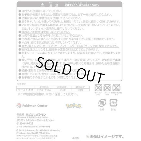 Photo3: Pokemon Center 2021 Pochama’s daily life Piplup & Pikachu Ice tray Mould (3)