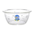 Photo1: Pokemon Center 2021 Pochama’s daily life Piplup Heat-resistant Glass bowl (1)