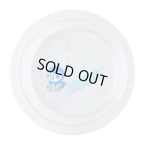 Photo1: Pokemon Center 2021 Pochama’s daily life Piplup Heat-resistant Glass plate (1)