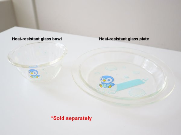 Photo4: Pokemon Center 2021 Pochama’s daily life Piplup Heat-resistant Glass plate (4)