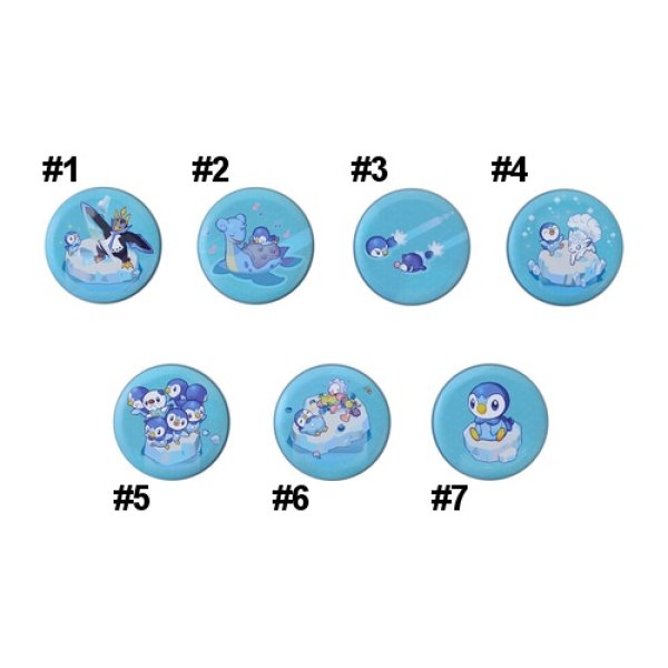 Photo3: Pokemon Center 2021 Petit Collector Tin #1 Piplup & Empoleon (3)