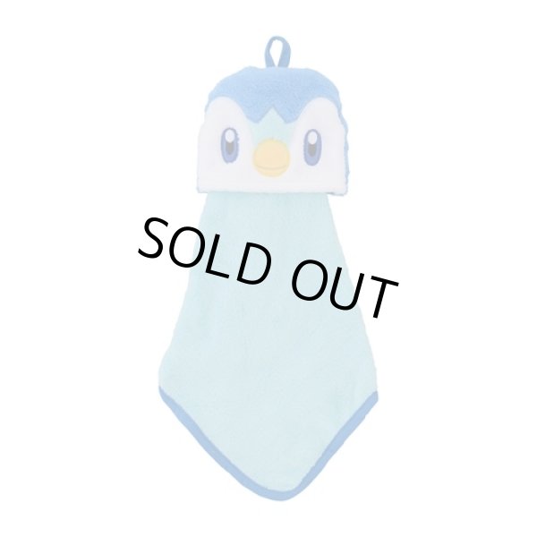 Photo1: Pokemon Center 2021 Pochama’s daily life Piplup Mascot Hand towel (1)