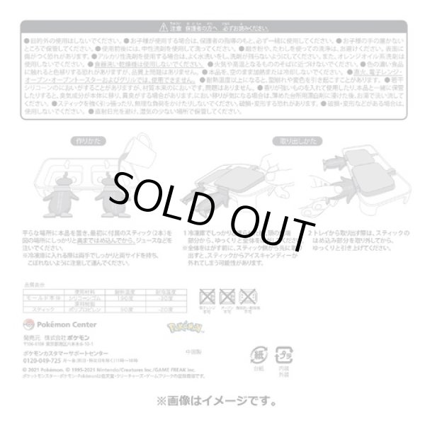 Photo5: Pokemon Center 2021 Eiscue Popsicle maker Silicone rubber (5)