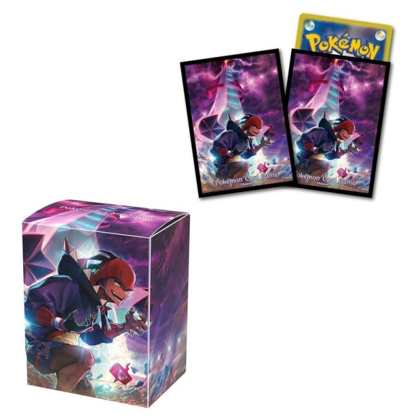 Photo1: Pokemon Center Card Game Sleeve & Deck case set Raihan Duraludon 64 sleeves (1)