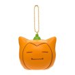 Photo1: Pokemon Center 2021 Halloween Pumpkin Banquet Snorlax Squeeze Key chain (1)