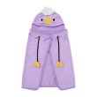 Photo1: Pokemon Center 2021 Halloween Pumpkin Banquet Hooded blanket Lap robe Drifloon (1)