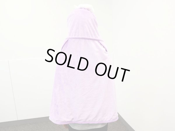 Photo6: Pokemon Center 2021 Halloween Pumpkin Banquet Hooded blanket Lap robe Drifloon (6)