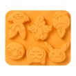 Photo1: Pokemon Center 2021 Halloween Pumpkin Banquet Silicone Mould Cake Chocolate (1)