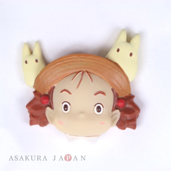 Photo1: Studio Ghibli Figure Magnet My Neighbor Totoro Mei-chan Sho Totoro ver. (1)