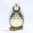 Photo1: Studio Ghibli Figure Magnet My Neighbor Totoro Dai Sho Totoro Ocarina ver. (1)