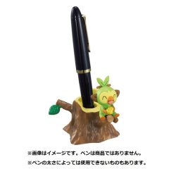 Pokemon Desktop Figure - GO to Galar - #2 Grookey Pen stand