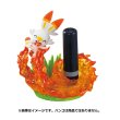 Photo1: Pokemon Desktop Figure - GO to Galar - #3 Scorbunny Stamp stand Multi tray (Lip stand) (1)