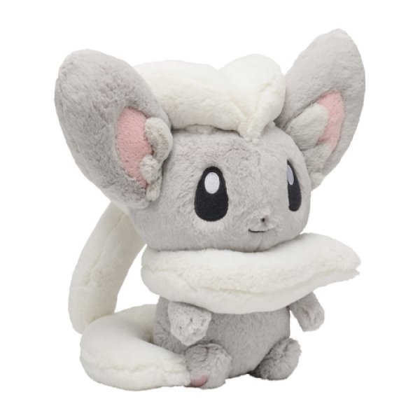 Photo3: Pokemon Center 2021 FUWA-FUWA Fluffy Plush doll Cinccino (3)