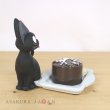 Photo5: Studio Ghibli Kiki's Delivery Service Jewelry case Figure JIJI Chocolate cake (5)