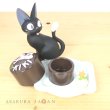 Photo6: Studio Ghibli Kiki's Delivery Service Jewelry case Figure JIJI Chocolate cake (6)