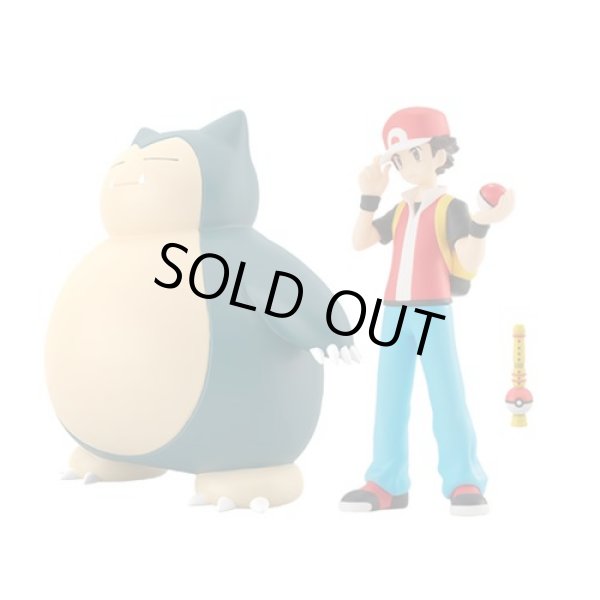 Photo3: BANDAI POKEMON SCALE WORLD Kanto edition "Red & Snorlax & Flute" 1/20 Figure (3)