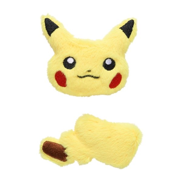 Photo1: Pokemon Center 2021 Pokemon accessory Series Fluffy Hair clip Hairpin H48 (1)