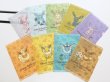 Photo1: Pokemon Center 2021 Eievui Collection A4 Size Clear File Folder 9 pcs Complete set (1)