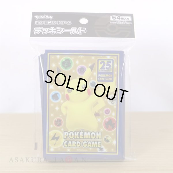 Pokemon Center Original Card Game Sleeve 25th ANNIVERSARY Pokemon Center Original Card Game Sleeve 25th ANNIVERSARY