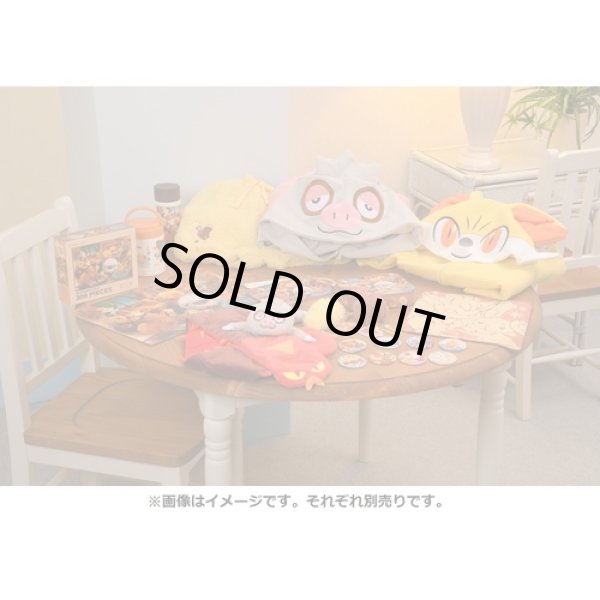 Photo6: Pokemon Center 2021 Honwaka Poka Poka Embroidered Tin badge Safety pin Vulpix Buneary (6)