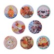 Photo5: Pokemon Center 2021 Honwaka Poka Poka Embroidered Tin badge Safety pin Vulpix Buneary (5)