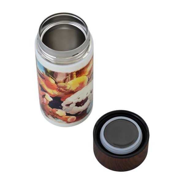 Photo4: Pokemon Center 2021 Honwaka Poka Poka Thermo Stainless Mug bottle Cup (4)