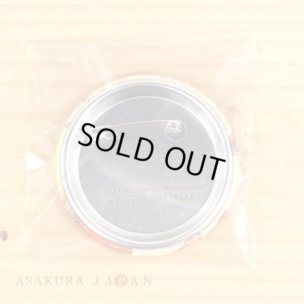 Photo3: Pokemon Center 2021 Honwaka Poka Poka Embroidered Tin badge Safety pin Vulpix Buneary (3)