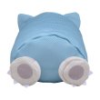 Photo4: Pokemon Center 2021 Chikara Tsukita Fainted Laundry pouch bag Snorlax L size (4)