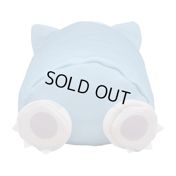 Photo4: Pokemon Center 2021 Chikara Tsukita Fainted Laundry pouch bag Snorlax L size (4)