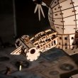 Photo7: Studio Ghibli Wooden Art ki-gu-mi Craft kit Laputa Castle in the Sky Tiger Moth (7)