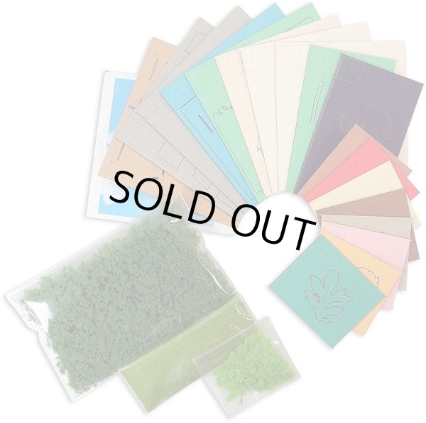 Photo3: Studio Ghibli mini Paper Craft Kit The Secret World of Arrietty 105 "Sho & Arrietty" (3)