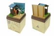 Photo2: Studio Ghibli mini Paper Craft Kit My Neighbor Totoro 98 "Rain shelter" (2)