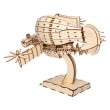 Photo2: Studio Ghibli Wooden Art ki-gu-mi Craft kit Laputa Castle in the Sky Tiger Moth (2)