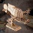 Photo6: Studio Ghibli Wooden Art ki-gu-mi Craft kit Laputa Castle in the Sky Tiger Moth (6)