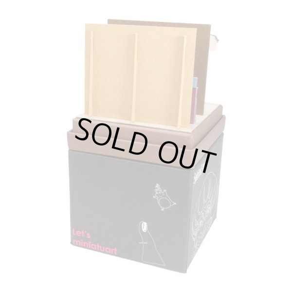 Photo3: Studio Ghibli mini Paper Craft Kit Spirited Away 116 "Running Haku & Chihiro" (3)