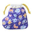 Photo2: Pokemon Center 2021 Christmas in the Sea Boots Drawstring Bag Pouch (2)