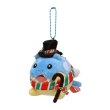 Photo2: Pokemon Center 2021 Christmas in the Sea Spheal Plush Mascot Key chain (2)