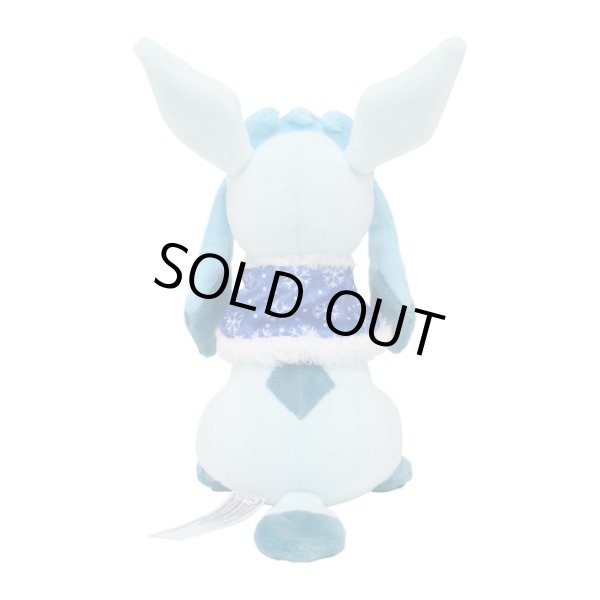 Photo3: Pokemon Center 2021 Christmas in the Sea Glaceon Plush doll (3)