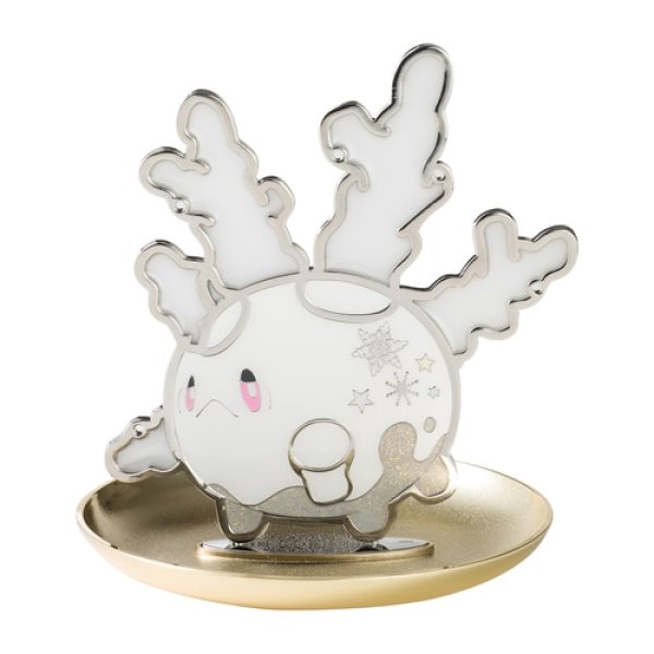 Photo1: Pokemon Center 2021 Christmas in the Sea Jewelry Display Stand Tray Galarian Corsola (1)