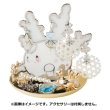 Photo3: Pokemon Center 2021 Christmas in the Sea Jewelry Display Stand Tray Galarian Corsola (3)