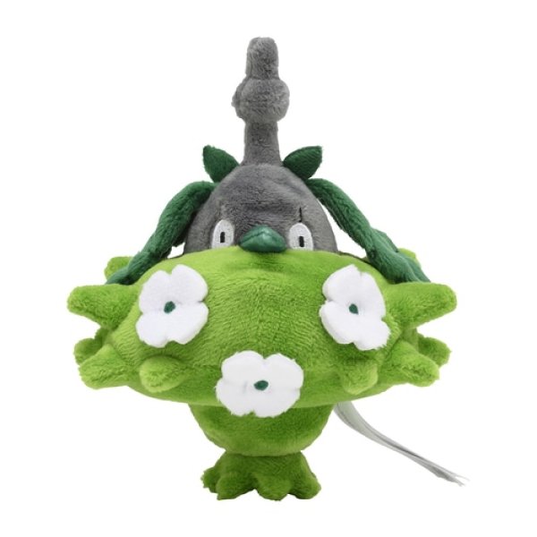 Photo1: Pokemon Center 2021 Pokemon fit Mini Plush #413 Wormadam - Plant Cloak doll Toy (1)