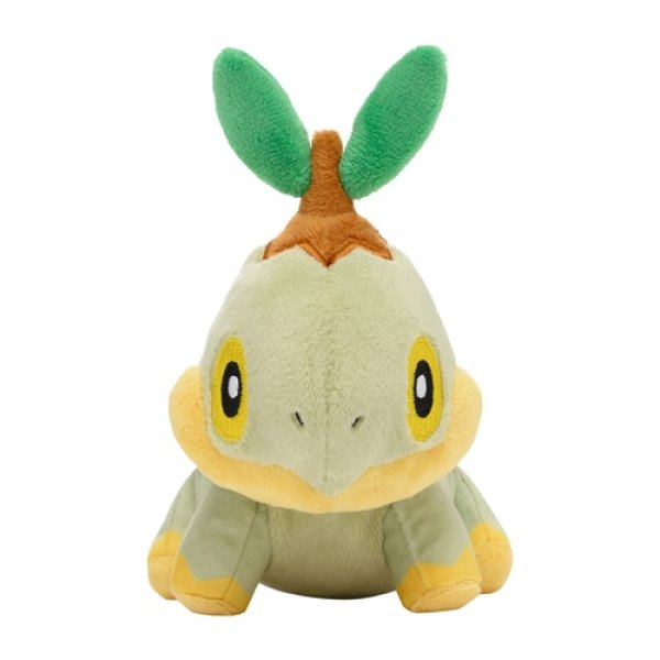 Photo1: Pokemon Center 2021 Pokemon fit Mini Plush #387 Turtwig doll Toy (1)